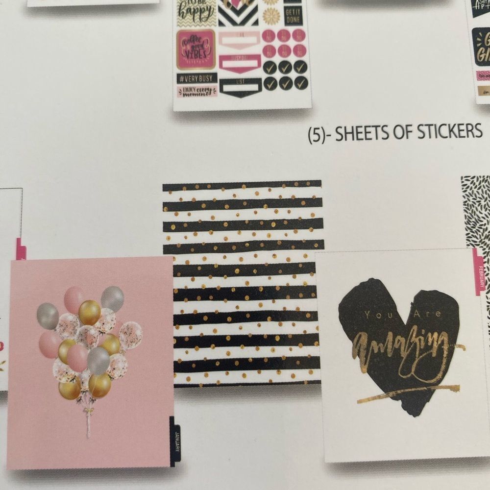 ✨🌸📆 ADORABLE 12 month planner kit✨ You go girl!✨ - Picture 5 of 12